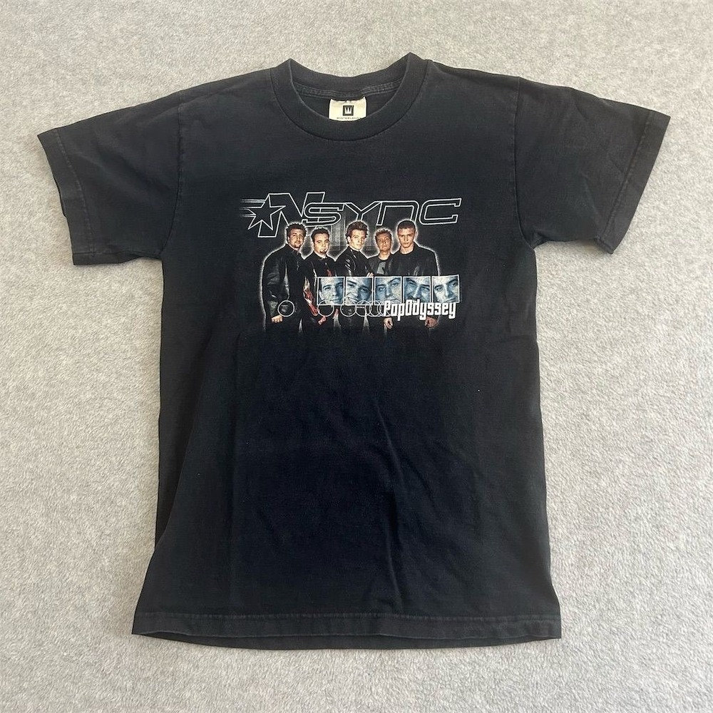 NSYNC Shirt Small 2001 Pop Odyssey Tour Concert Band Tee‎ Vintage Y2K